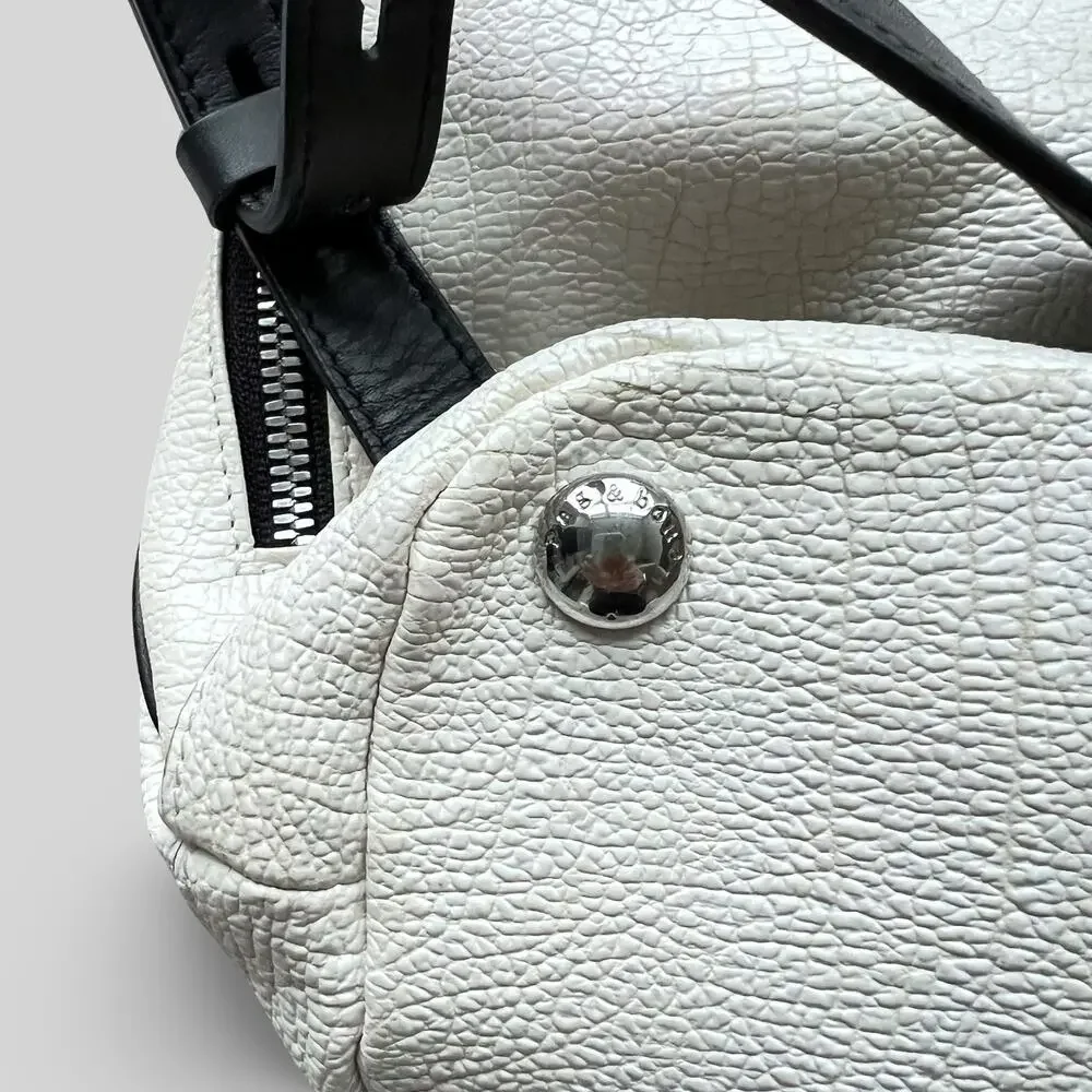 Rag & Bone White Leather Mini Backpack - Picture 9 of 13